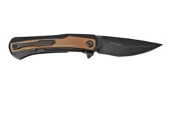 Kansept Kratos K1024A8 Black, Brown Micarta, Couteau De Poche, Ostap Hel Design -Victorinox Boutique KSK1024A8 02 kansept
