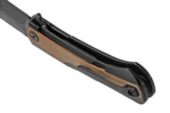 Kansept Kratos K1024A8 Black, Brown Micarta, Couteau De Poche, Ostap Hel Design -Victorinox Boutique KSK1024A8 04 kansept