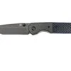 Kansept Warrior T1005T1 Black Tanto, Black & Blue G10, Couteau De Poche, Kim Ning Design