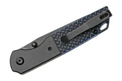 Kansept Warrior T1005T1 Black Tanto, Black & Blue G10, Couteau De Poche, Kim Ning Design -Victorinox Boutique KST1005T1 04 kansept