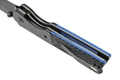 Kansept Warrior T1005T1 Black Tanto, Black & Blue G10, Couteau De Poche, Kim Ning Design -Victorinox Boutique KST1005T1 05 kansept