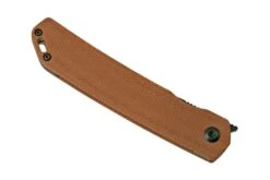 Kansept Hazakura T1019C5 Brown Micarta Couteau De Poche, Max Tkachuk Design -Victorinox Boutique KST1019C5 06 kansept