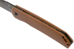 Kansept Hazakura T1019C5 Brown Micarta Couteau De Poche, Max Tkachuk Design -Victorinox Boutique KST1019C5 07 kansept knives