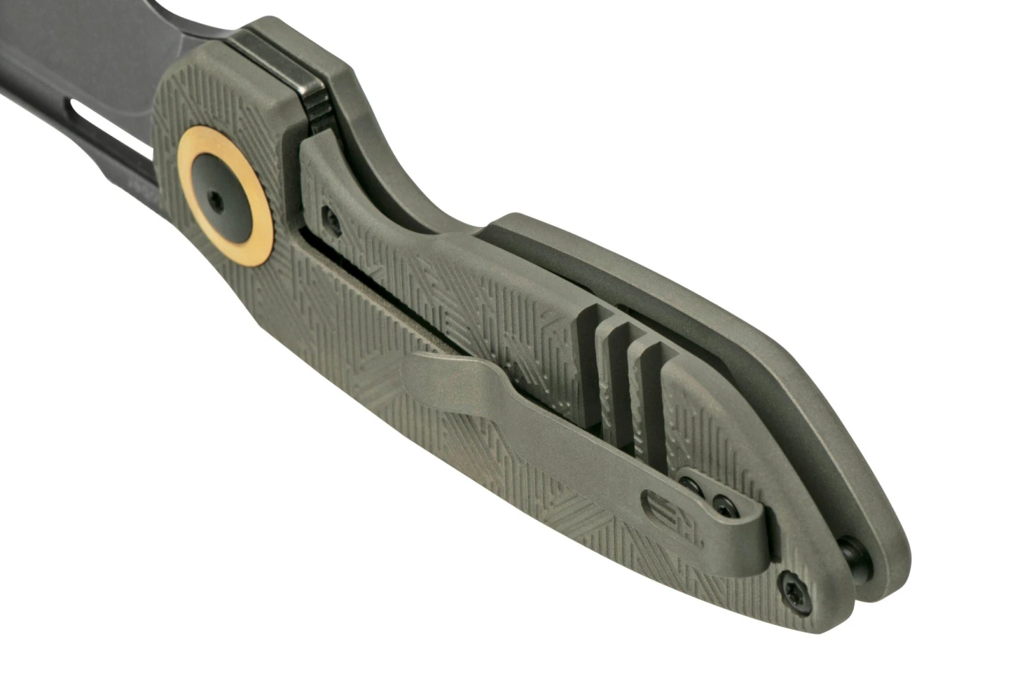 Kizer October, Ki3569A2, Titanium, 20CV Couteau De Poche, Dmitry Osarenko Design 6 Kizer October, Ki3569A2, Titanium, 20CV Couteau De Poche, Dmitry Osarenko Design – Image 4