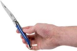 Forge De Laguiole 1211INTCBLEB 11cm, Micarta Bleu, Couteau Laguiole -Victorinox Boutique LA1211INTCBLEB 08 forge de laguiole