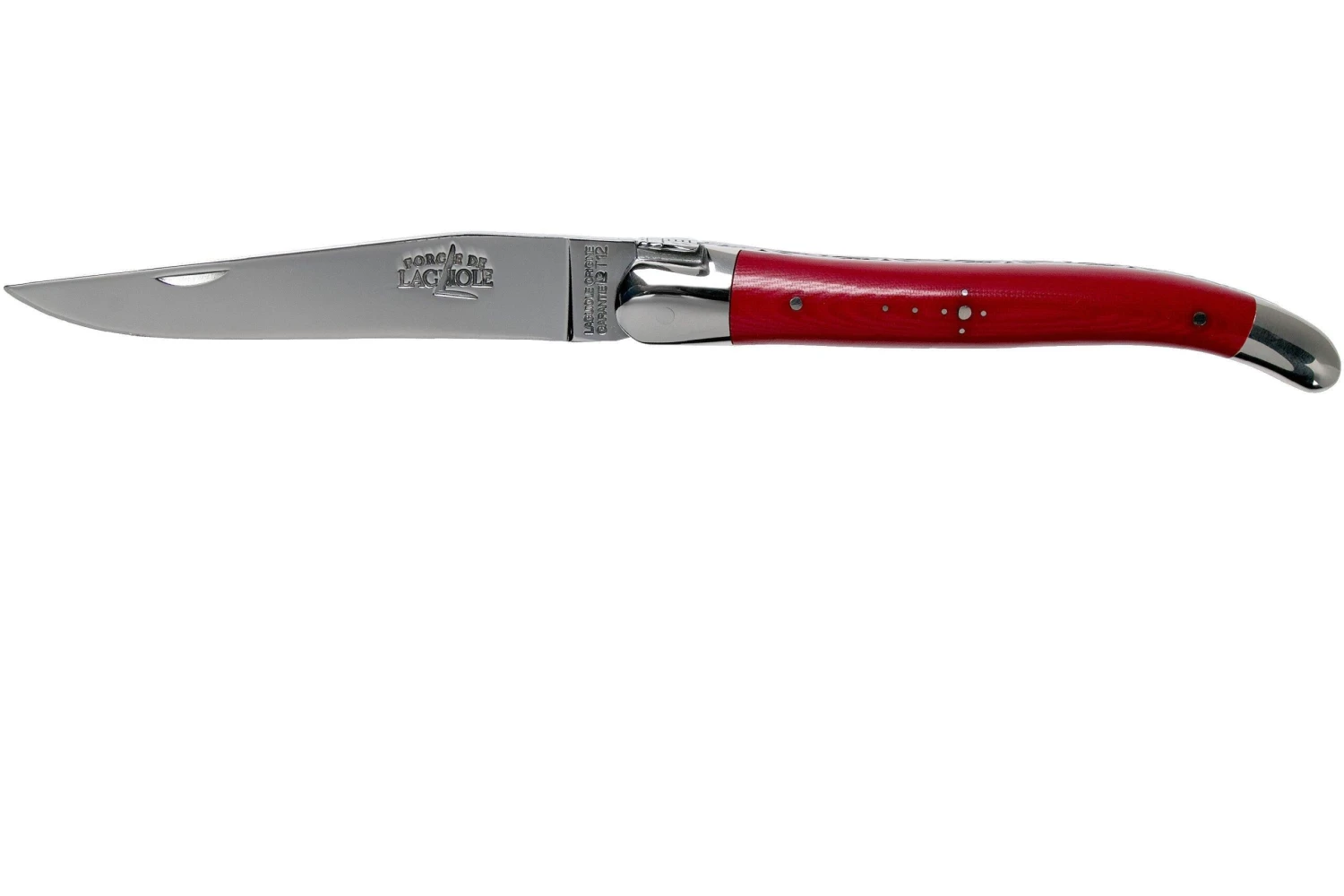 Forge De Laguiole 1211INTCROUB 11cm, Micarta Rouge, Couteau Laguiole 3 Forge De Laguiole 1211INTCROUB 11cm, Micarta Rouge, Couteau Laguiole