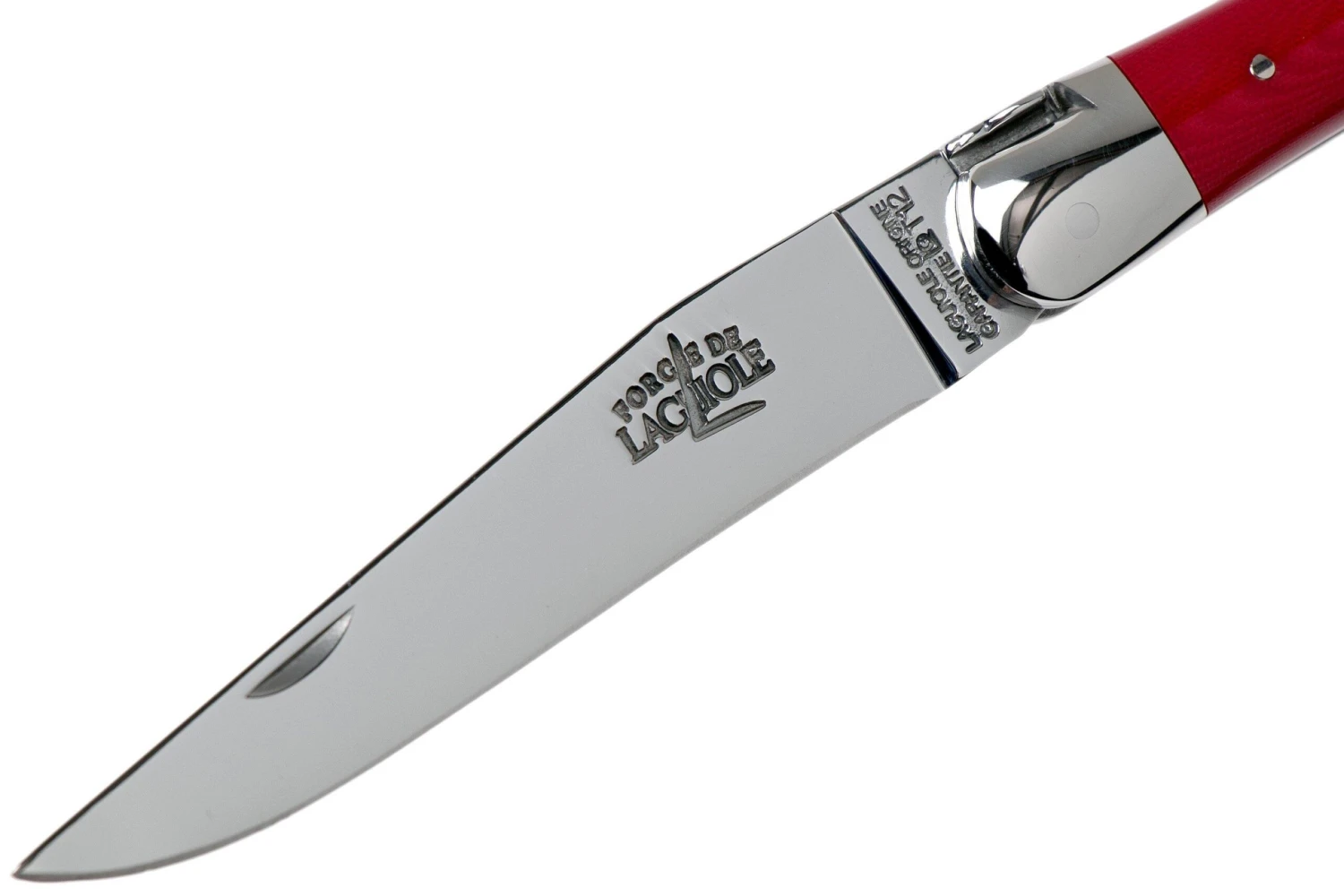 Forge De Laguiole 1211INTCROUB 11cm, Micarta Rouge, Couteau Laguiole 5 Forge De Laguiole 1211INTCROUB 11cm, Micarta Rouge, Couteau Laguiole – Image 3