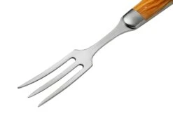 Forge De Laguiole Carving Set Olivewood, 1217INOLF17, Set à Trancher En Bois D'olivier -Victorinox Boutique LA1217INOLF17 05 forgedelaguiole