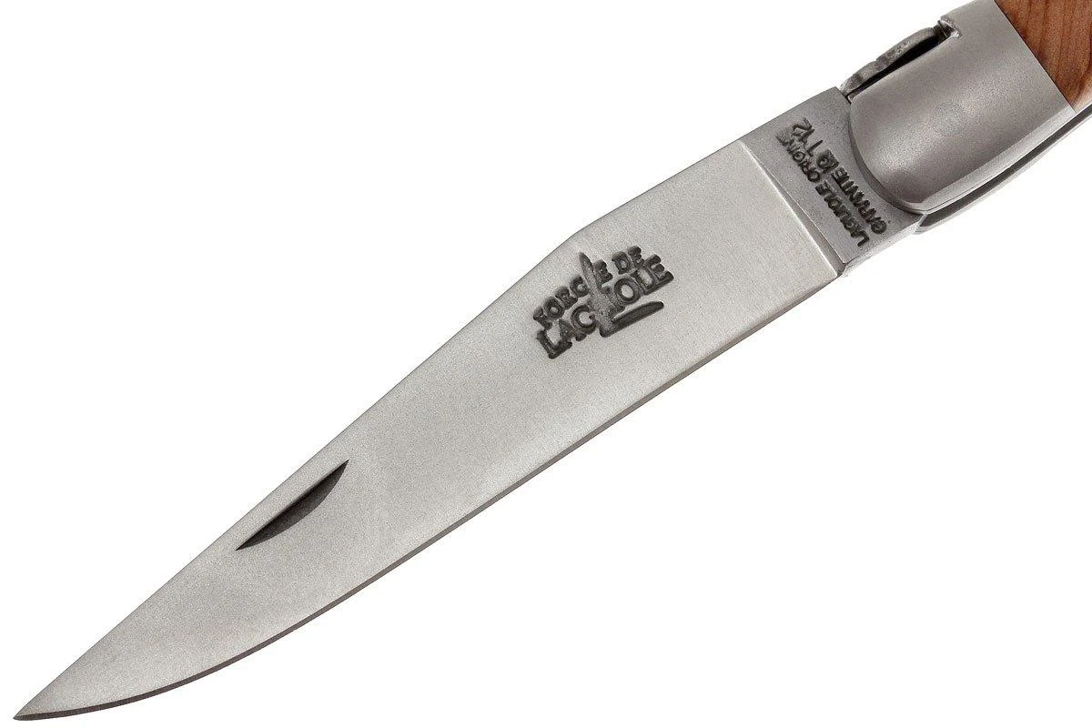 Forge De Laguiole 9cm Bois De Genévrier, Matifié 129INGE 4 Forge De Laguiole 9cm Bois De Genévrier, Matifié 129INGE – Image 2