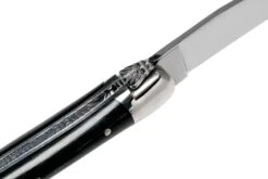 Forge De Laguiole 129INTCNOIBRI 9cm, Micarta Noir, Couteau Laguiole -Victorinox Boutique LA129INTCNOIBRI 06 forge de laguiole