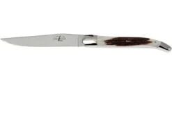 Forge De Laguiole, T22MINCFBRI, Corne De Cerf -Victorinox Boutique LAT22MINCFBRI 02 forge de laguiole steakmesset lat22mincfbri 02