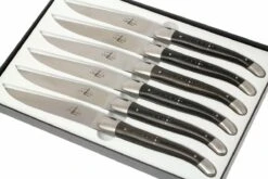 Forge De Laguiole, T62MINEB, Bois D'ébène -Victorinox Boutique LAT62MINEB 03 forge de laguiole messenset t62mineb d3
