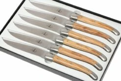 Forge De Laguiole, T62MINOL, Bois D'olivier -Victorinox Boutique LAT62MINOL 03 forge de laguiole messenset t62minol d3