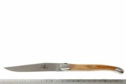 Forge De Laguiole, T62MINOL, Bois D'olivier -Victorinox Boutique LAT62MINOL 08 forge de laguiole messenset t62minol d8