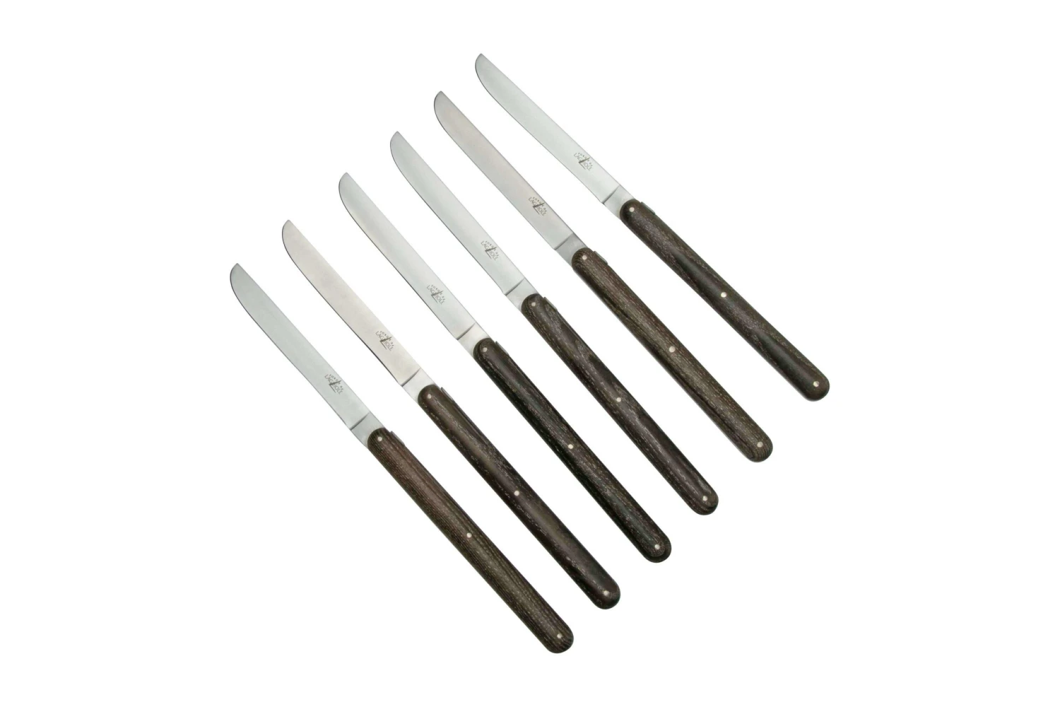 Forge De Laguiole Andrée Putman T6PUTMANFRD Set De 6 Couteaux De Table, Bois De Frêne 3 Forge De Laguiole Andrée Putman T6PUTMANFRD Set De 6 Couteaux De Table, Bois De Frêne
