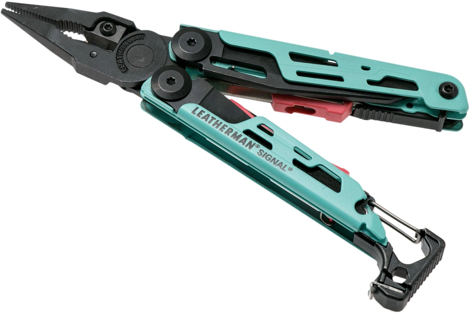 Leatherman Signal Aqua Survival Pince Multifonction De Survie 832733, étui Nylon 3 Leatherman Signal Aqua Survival Pince Multifonction De Survie 832733, étui Nylon