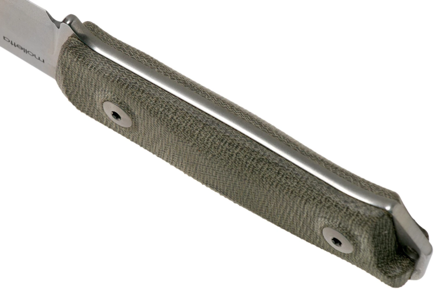 LionSteel B41 Green Canvas Micarta G10 B41-CVG Couteau De Bushcraft 6 LionSteel B41 Green Canvas Micarta G10 B41-CVG Couteau De Bushcraft – Image 4