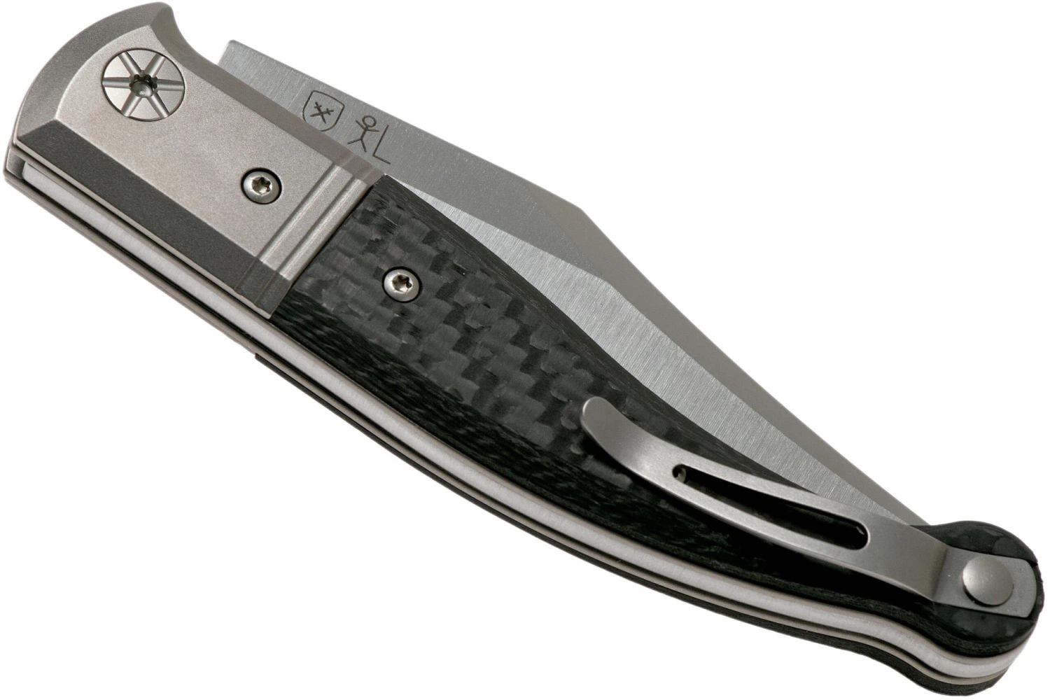 LionSteel Gitano Carbonfiber GT01 CF Couteau De Poche, Gudy Van Poppel Design 6 LionSteel Gitano Carbonfiber GT01 CF Couteau De Poche, Gudy Van Poppel Design – Image 4