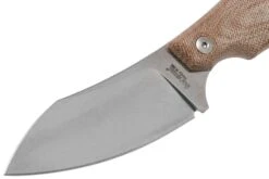 LionSteel H1 Skinner CVN Natural Canvas Micarta Couteau Fixe, Tommaso Rumici Design 12 LionSteel H1 Skinner CVN Natural Canvas Micarta Couteau Fixe, Tommaso Rumici Design -Victorinox Boutique LI H1 CVN 03 lionsteel
