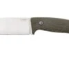 LionSteel M3 M3-CVG Green Canvas Micarta, Couteau Fixe -Victorinox Boutique LI M3 CVG 01 lionsteel