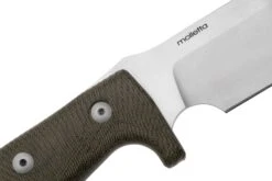 LionSteel M7 CVG Satin, Green Canvas Micarta Couteau Fixe, Molletta Design -Victorinox Boutique LI M7 CVG 05 lionsteel