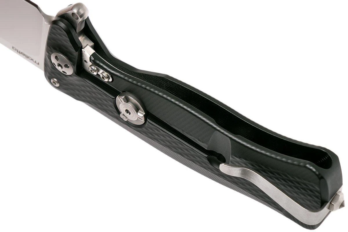 LionSteel SR11 Aluminum Black, Satin Blade, SR11 A BS Couteau De Poche 7 LionSteel SR11 Aluminum Black, Satin Blade, SR11 A BS Couteau De Poche – Image 5