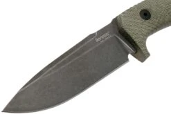LionSteel T5B-CVG Green Canvas Micarta Black Couteau Fixe -Victorinox Boutique LI T5B CVG 03 lionsteel