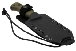 Lionsteel T6 Old Black, Green Canvas Micarta T6B-CVG Couteau Fixe -Victorinox Boutique LI T6B CVG 06 lionsteel