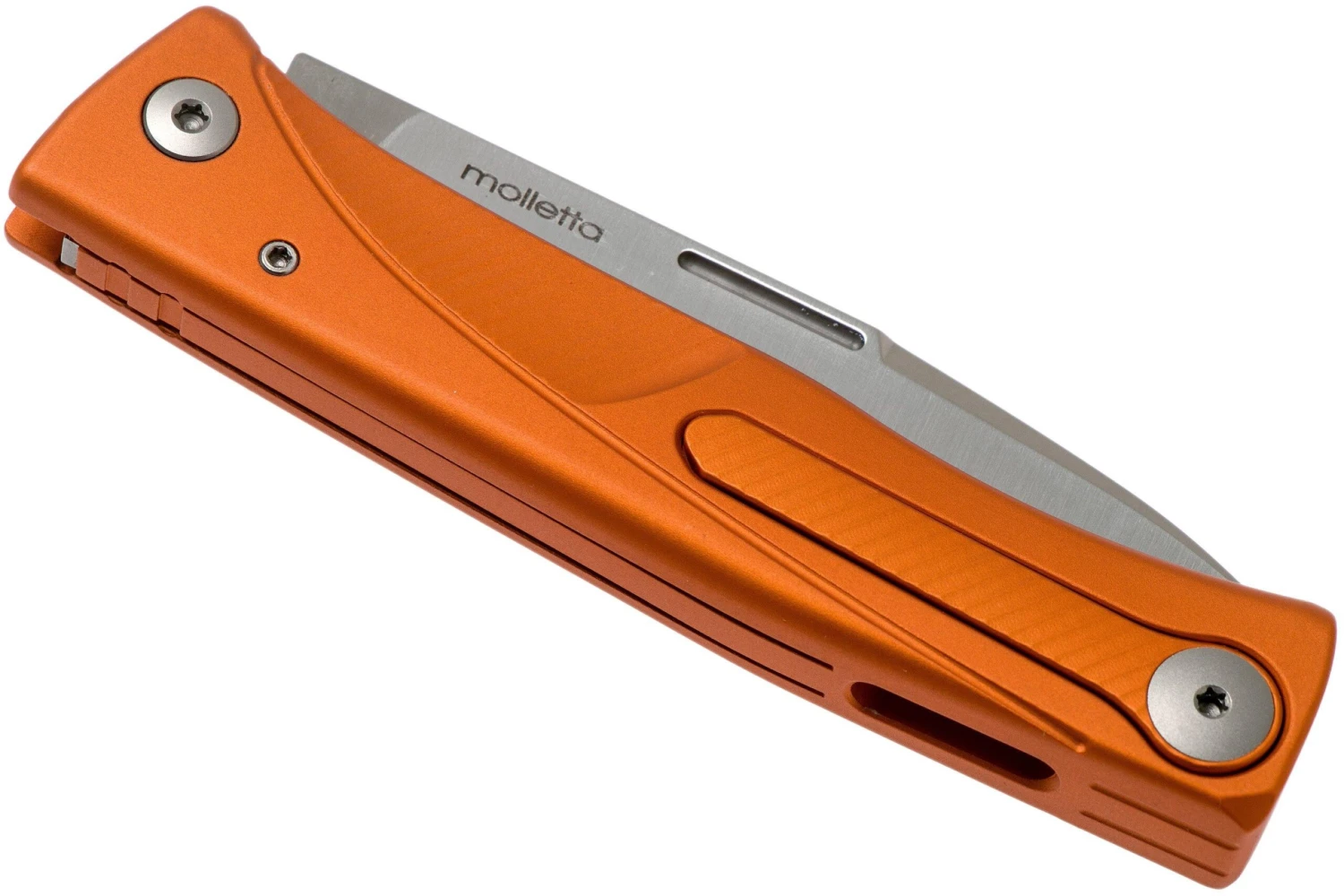 LionSteel Thrill Orange Aluminum Couteau De Poche Intégral, Slipjoint 6 LionSteel Thrill Orange Aluminum Couteau De Poche Intégral, Slipjoint – Image 4