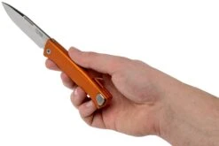 LionSteel Thrill Orange Aluminum Couteau De Poche Intégral, Slipjoint 19 LionSteel Thrill Orange Aluminum Couteau De Poche Intégral, Slipjoint -Victorinox Boutique LI TL A OS 09 lionsteel