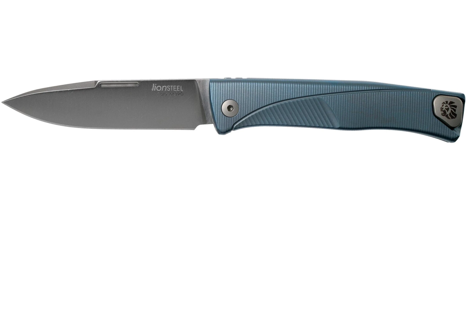 LionSteel Thrill Blue Titanium Couteau De Poche Intégral, Slipjoint 3 LionSteel Thrill Blue Titanium Couteau De Poche Intégral, Slipjoint