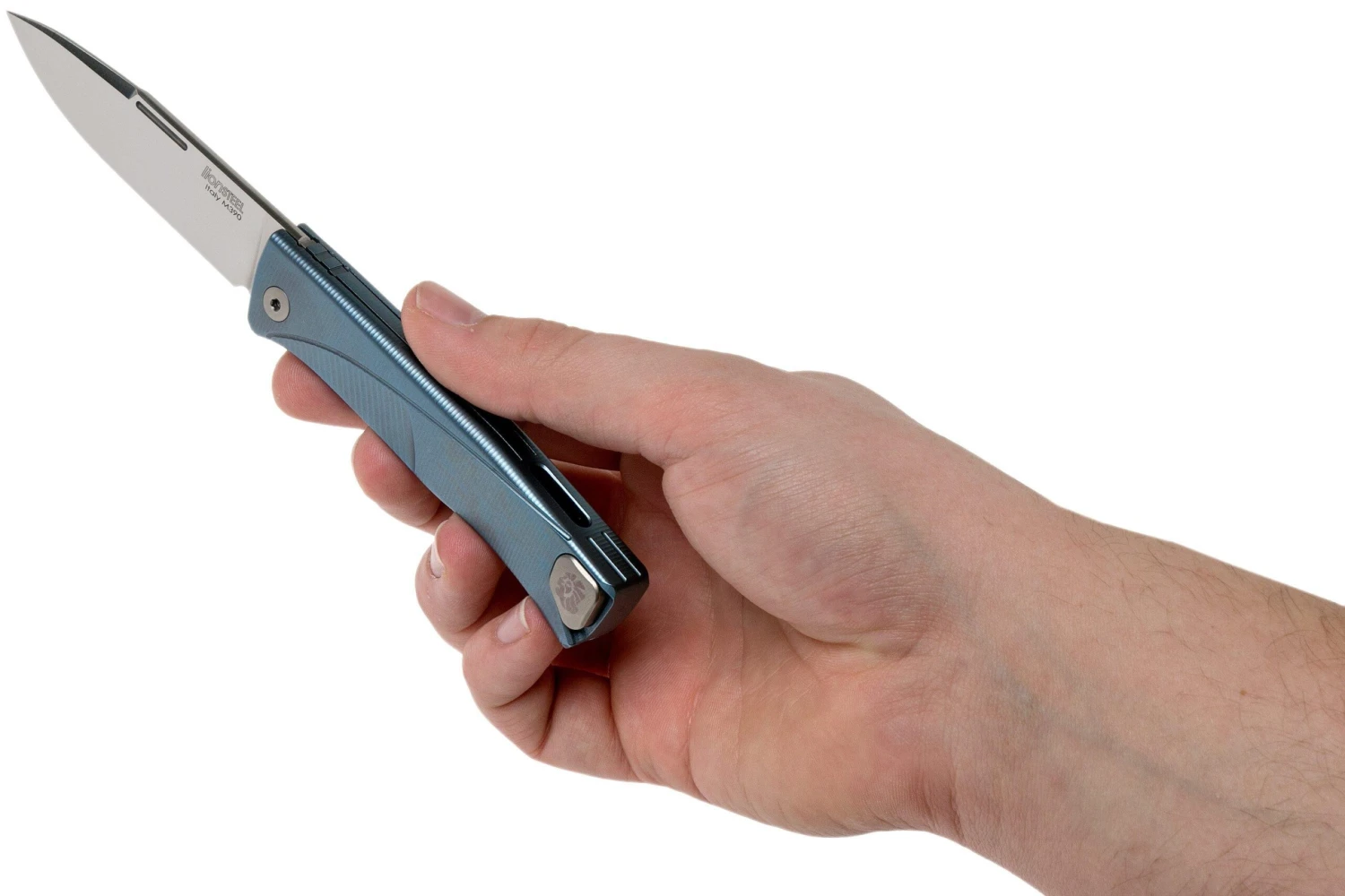 LionSteel Thrill Blue Titanium Couteau De Poche Intégral, Slipjoint 11 LionSteel Thrill Blue Titanium Couteau De Poche Intégral, Slipjoint – Image 9