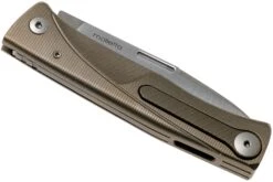 LionSteel Thrill Bronze Titanium Couteau De Poche Intégral, Slipjoint -Victorinox Boutique LI TL BR 04 lionsteel