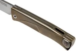 LionSteel Thrill Bronze Titanium Couteau De Poche Intégral, Slipjoint -Victorinox Boutique LI TL BR 08 lionsteel