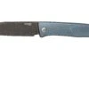 LionSteel Thrill TL-D-BL Damascus, Blue Titanium Integral Slipjoint Couteau De Poche -Victorinox Boutique LI TL D BL 01 lionsteel