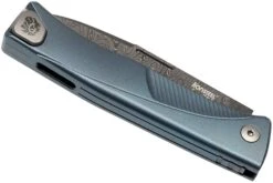 LionSteel Thrill TL-D-BL Damascus, Blue Titanium Integral Slipjoint Couteau De Poche 14 LionSteel Thrill TL-D-BL Damascus, Blue Titanium Integral Slipjoint Couteau De Poche -Victorinox Boutique LI TL D BL 04 lionsteel