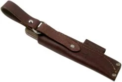 LT Wright Bushcrafter HC, 1075, Matte Green Micarta, Red Liners, Leather Sheath, Couteau De Bushcraft -Victorinox Boutique LT BHC GM RL LS 07 lt wright