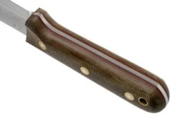 LT Wright Genesis Scandi Grind, A2, Matte Green Micarta, Red Liners, Leather Sheath, Couteau De Bushcraft -Victorinox Boutique LT GEN SC GM RL LS 04 lt wright