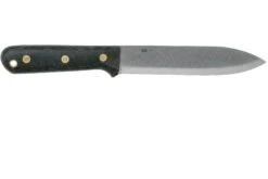 LT Wright Larry Roberts Signature Gen 6, A2, Matte Black Micarta, Leather Sheath, Couteau De Bushcraft -Victorinox Boutique LT LRSE GEN6 BM LS 02 lt wright