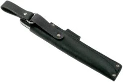 LT Wright Larry Roberts Signature Gen 6, A2, Matte Black Micarta, Leather Sheath, Couteau De Bushcraft -Victorinox Boutique LT LRSE GEN6 BM LS 07 lt wright