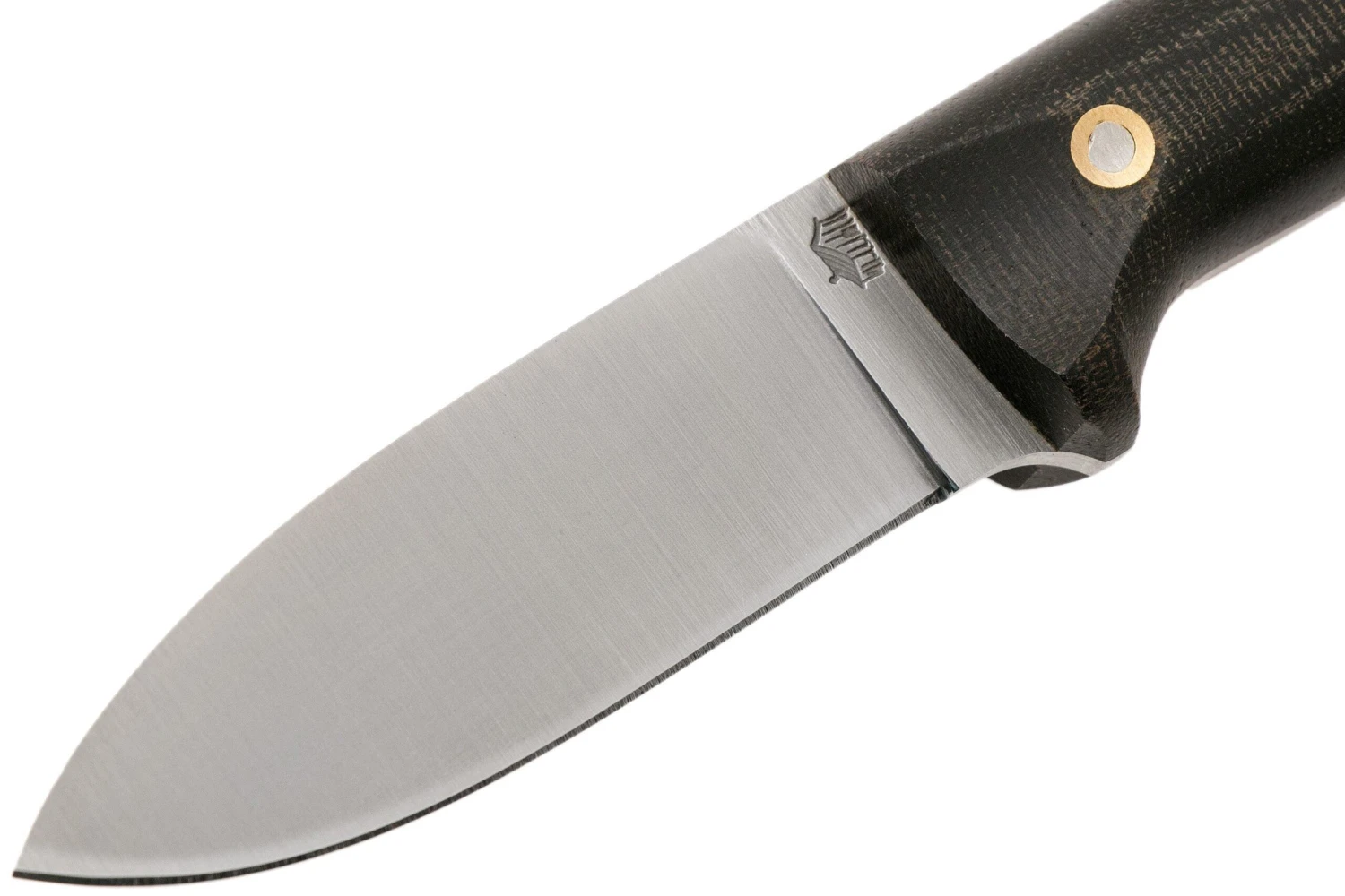 LT Wright Next Gen, A2, Matte Black Micarta, Leather Sheath, Couteau De Bushcraft 5 LT Wright Next Gen, A2, Matte Black Micarta, Leather Sheath, Couteau De Bushcraft – Image 3