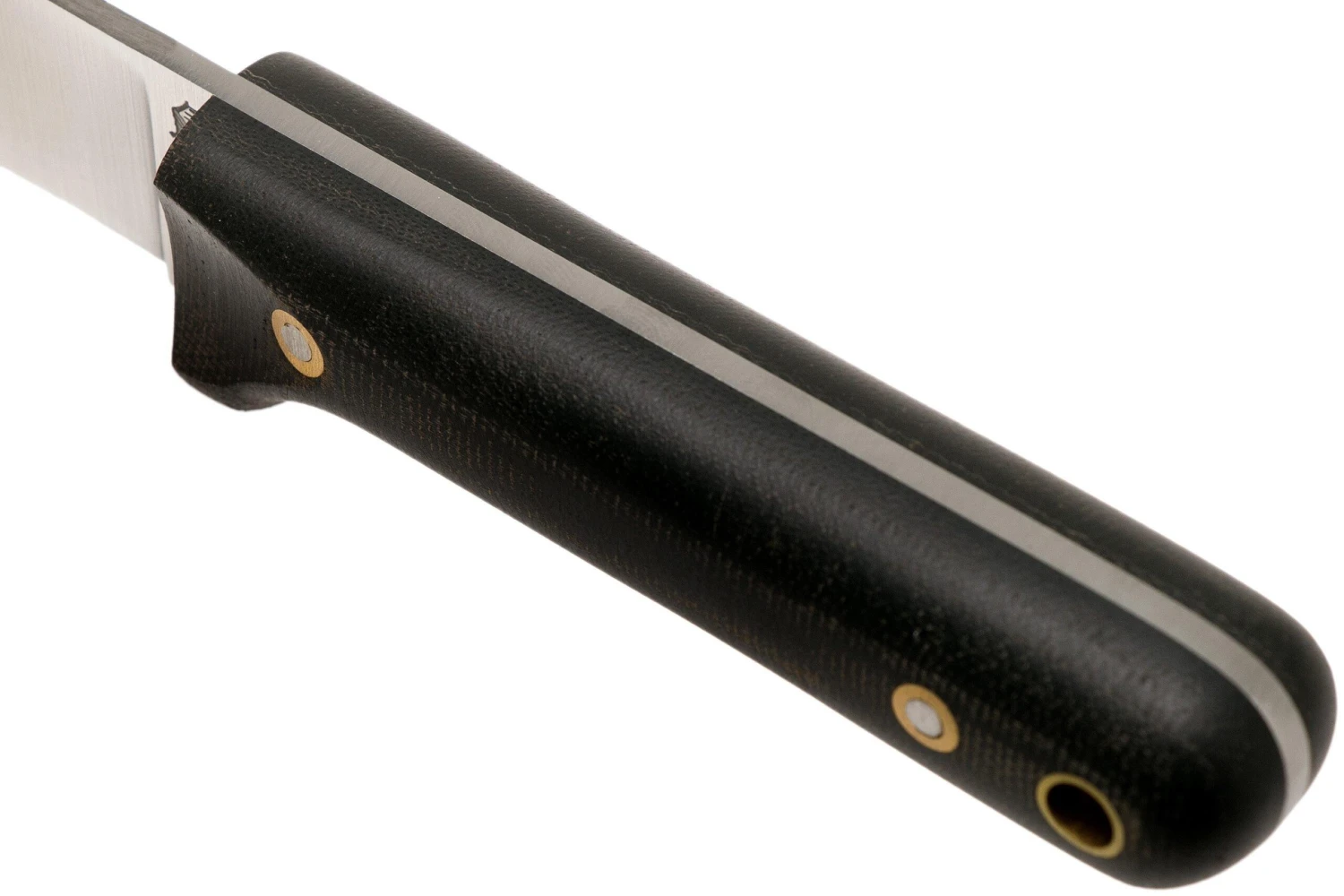 LT Wright Next Gen, A2, Matte Black Micarta, Leather Sheath, Couteau De Bushcraft 7 LT Wright Next Gen, A2, Matte Black Micarta, Leather Sheath, Couteau De Bushcraft – Image 5