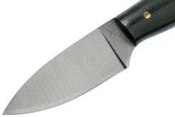 LT Wright Patriot, A2, Polished Black Micarta, Blue Liners, Leather Sheath, Couteau D'outdoor 11 LT Wright Patriot, A2, Polished Black Micarta, Blue Liners, Leather Sheath, Couteau D'outdoor -Victorinox Boutique LT PAT BM BL POL LS 03 lt wright