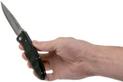 Mcusta MC-17D Classic Wave, Black Pakkawood, Couteau De Gentleman -Victorinox Boutique MC 0017D 08 mcusta