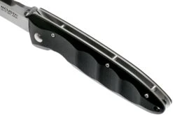 Mcusta MC-17V Classic Wave, Black Pakkawood Couteau De Poche -Victorinox Boutique MC 0017V 07 mcusta