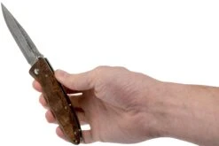 Mcusta MC-18D Classic Wave, Ironwood, Couteau De Gentleman -Victorinox Boutique MC 0018D 08 mcusta