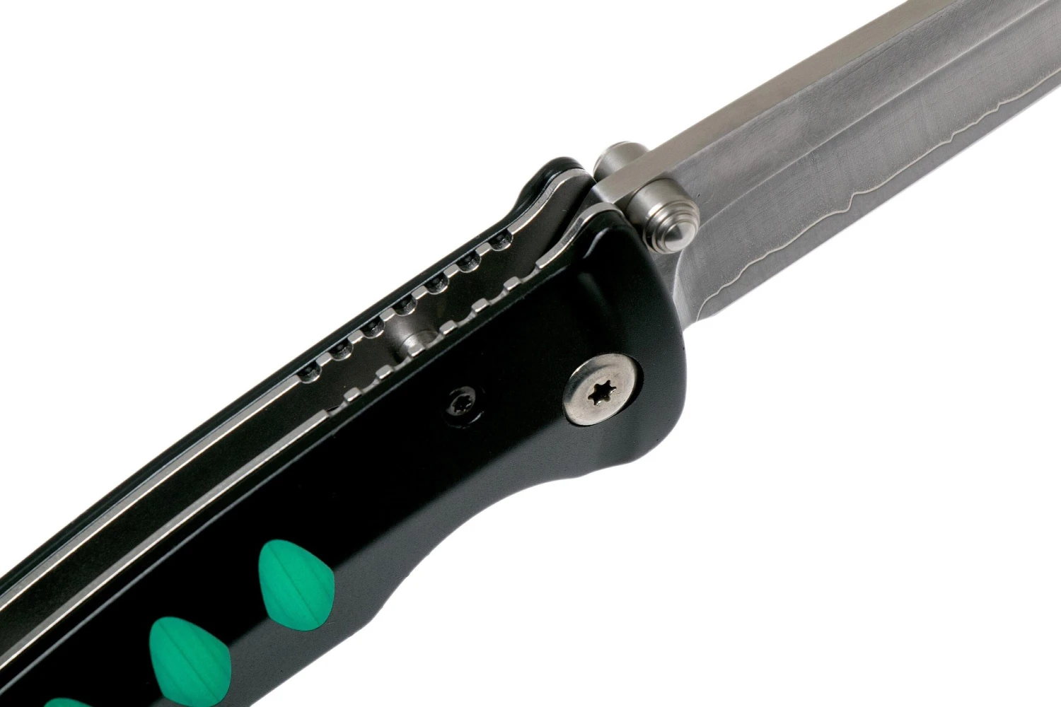 Mcusta MC-0044C Katana, Noir/vert, Couteau De Gentleman 8 Mcusta MC-0044C Katana, Noir/vert, Couteau De Gentleman – Image 6
