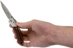 Mcusta MC-141G Shinra Mixture Ripple, Ironwood, Couteau De Gentleman -Victorinox Boutique MC 0141G 08 mcusta