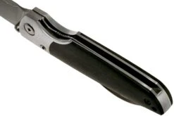 Mcusta MC-144G Shinra Mixture Teana, Black Pakkawood, Couteau De Gentleman -Victorinox Boutique MC 0144G 05 mcusta