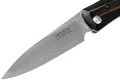 Mcusta MC-192C Friction Folder Black-Yellow Wood -Victorinox Boutique MC 0192C 03 mcusta